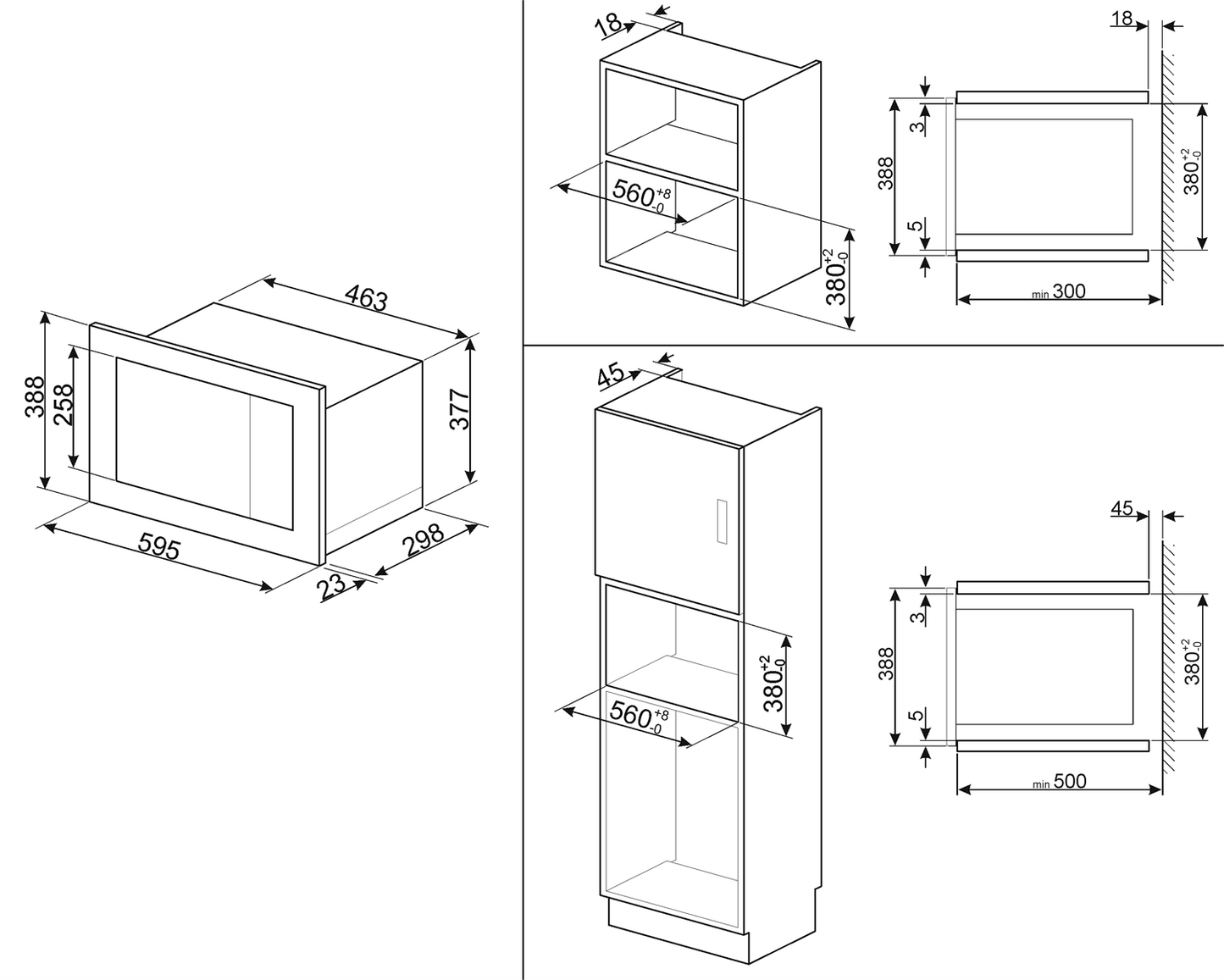 Microonde Smeg