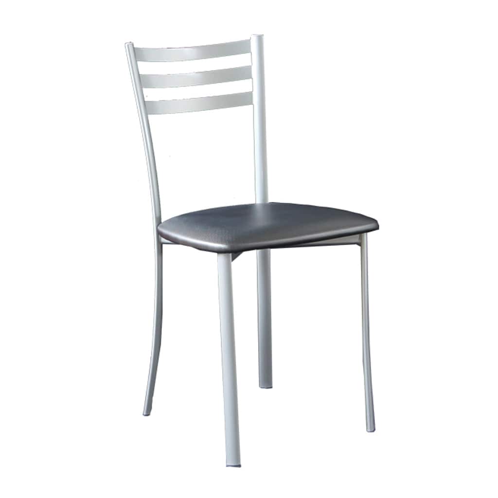 Sedia Living Connubia Ace con finitura grigia opaca, design moderno e comodo per ambienti interni.