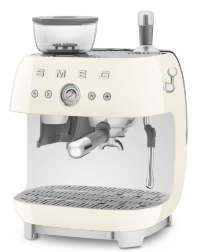 Macchina da Caffè Espresso Manuale con Macinacaffè Smeg