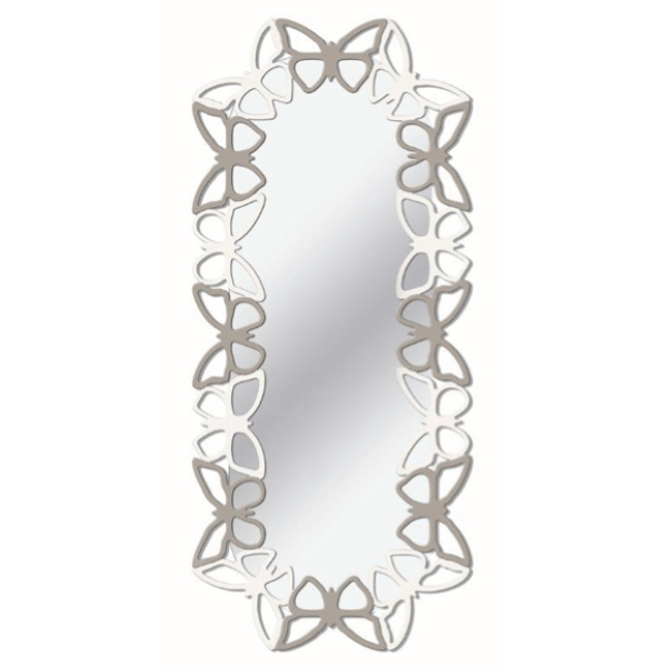 Specchiera Ermes Pintdecor con cornice decorativa, elegante e moderna, ideale per aggiungere stile a qualsiasi ambiente.
