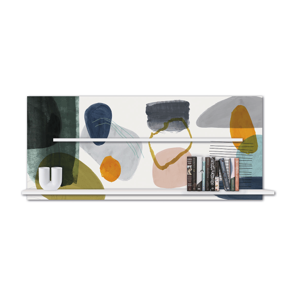 Immagine di una grafica moderna di Pintdecor, con motivi astratti dai colori vivaci e dettagli artistici.