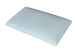 Cuscino memory foam bianco per divano o letto, comfort ergonomico