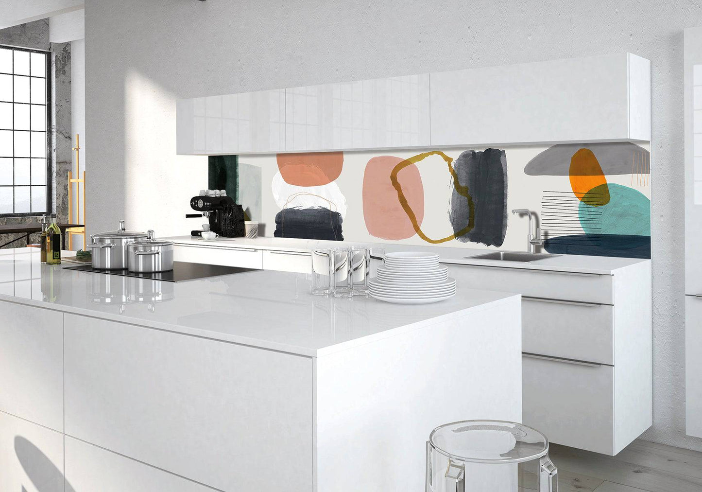 Pannello cucina Pintdecor Wall Panel 25 con design decorativo per pareti eleganti e moderne.