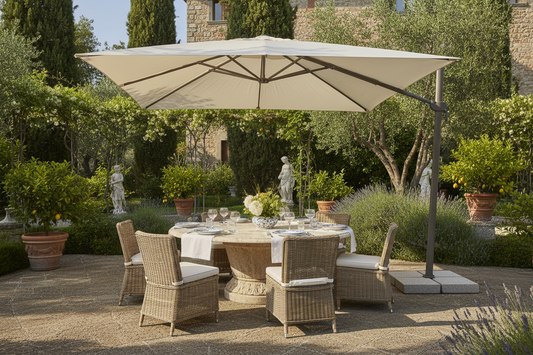 Ombrelloni da giardino: come sceglierli per protezione e stile