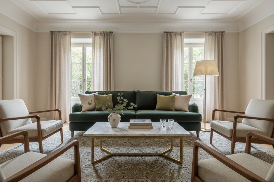 Stile classico moderno: come aggiornare l'arredamento tradizionale
