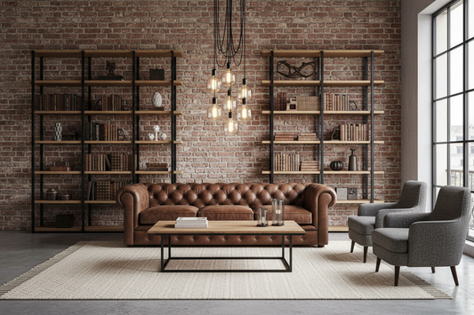 Stile industrial: come portarlo in casa senza esagerare