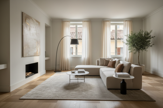 Tappeto o parquet? Come scegliere il rivestimento per il soggiorno