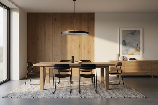 Come abbinare il tavolo in legno alle sedie: 5 combinazioni moderne