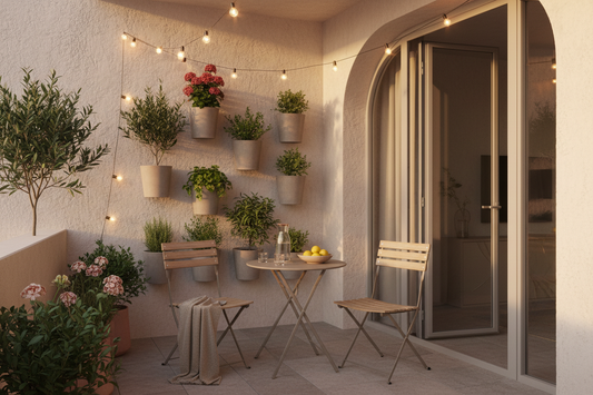 Come arredare un terrazzo piccolo: soluzioni salvaspazio per esterni