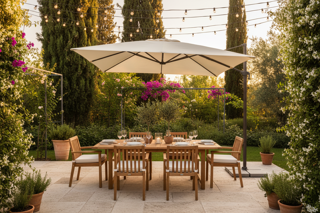 Tavolo e sedie da esterno: come creare una zona pranzo outdoor perfetta