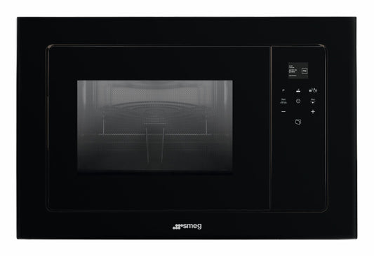 Microonde FMI120B3 di ArredamentiOnline, elettrodomestico da incasso con display e pulsanti, visibile in dettaglio.