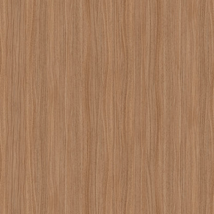 Tavolo Prisma allungabile Ingenia con base in metallo laccato effetto noce, superficie liscia e design moderno per soggiorno.