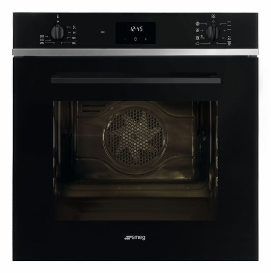Forno da incasso SF6400TB di ArredamentiOnline, elettrodomestico in acciaio inox con display digitale e manopole di controllo