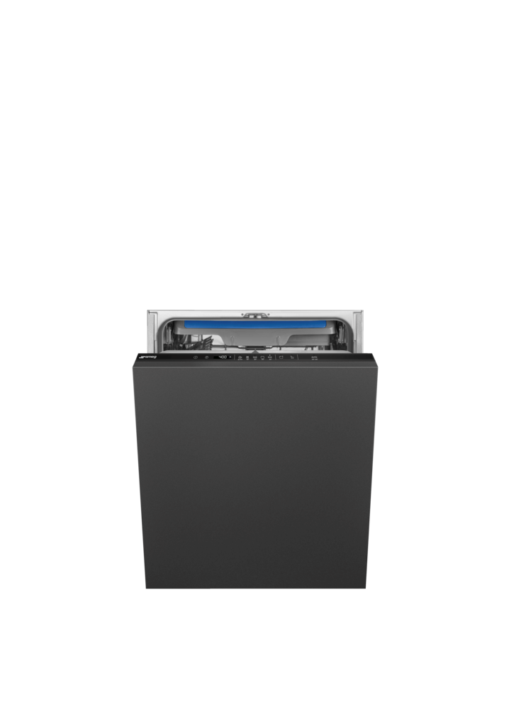 Lavastoviglie ArredamentiOnline STL362DQ con porta bianca e pannello di controllo frontale.