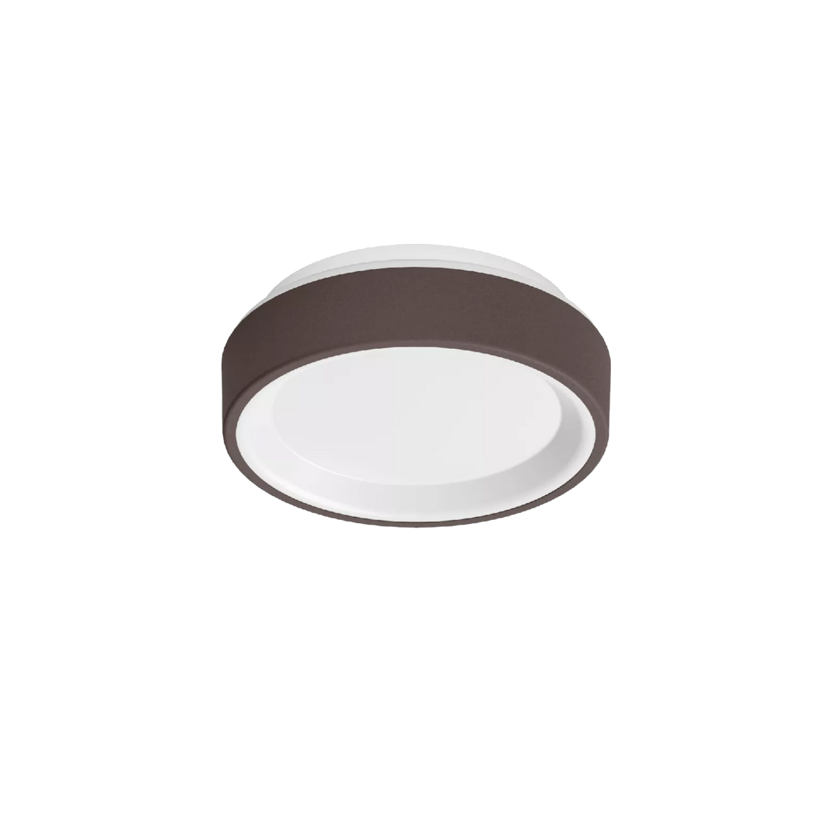 Faretto a parete e soffitto Linea Light Iside Parete Soffitto, design moderno con finitura bianca e diffusore in vetro.