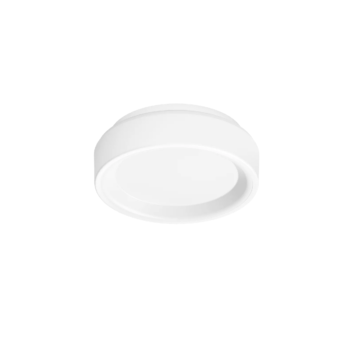 Faretto a parete e soffitto Linea Light Iside Parete Soffitto con design moderno in bianco e nero.