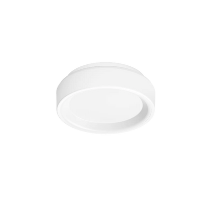 Faretto a parete e soffitto Linea Light Iside Parete Soffitto con design moderno in bianco e nero.