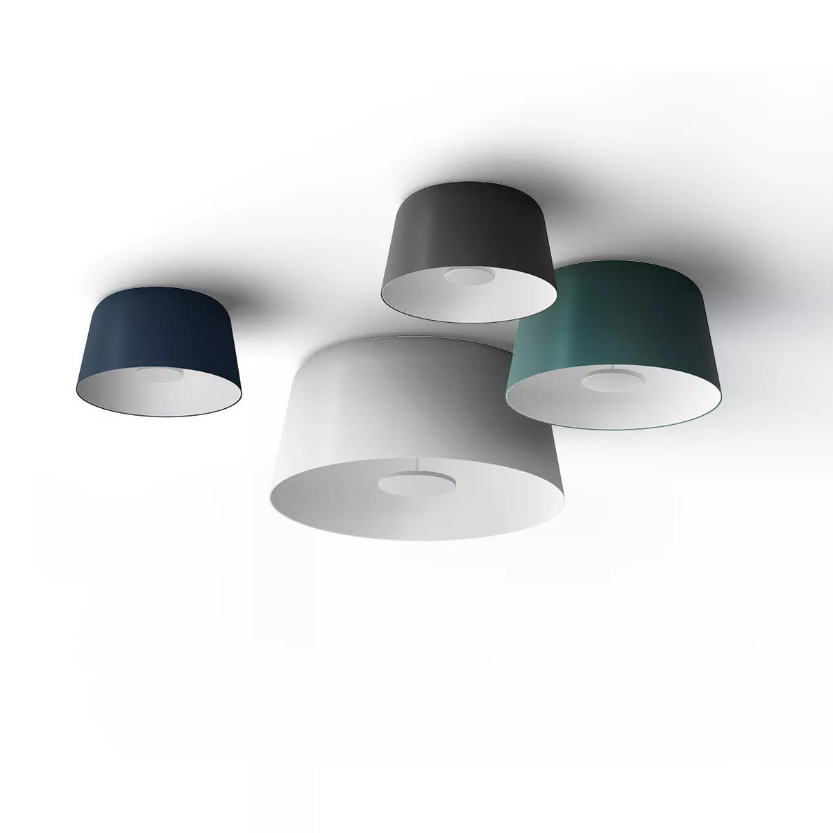Faro Delfi di Linea Light con design moderno, illuminazione a LED e finitura elegante, visibile in questa immagine.