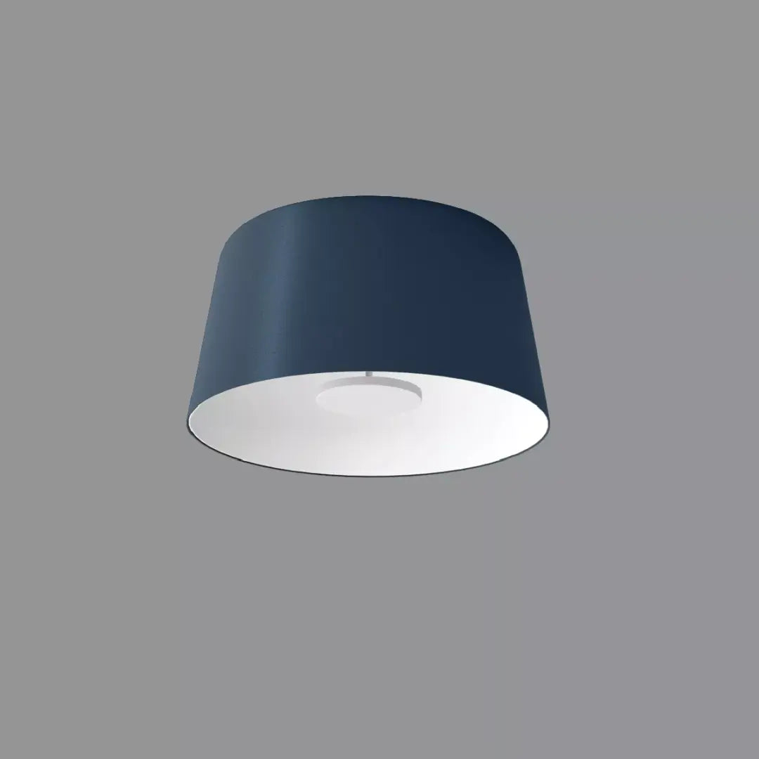 Faro da soffitto Delfi di Linea Light, design moderno, con diffusore bianco e finitura elegante, ideale per ambienti interni.