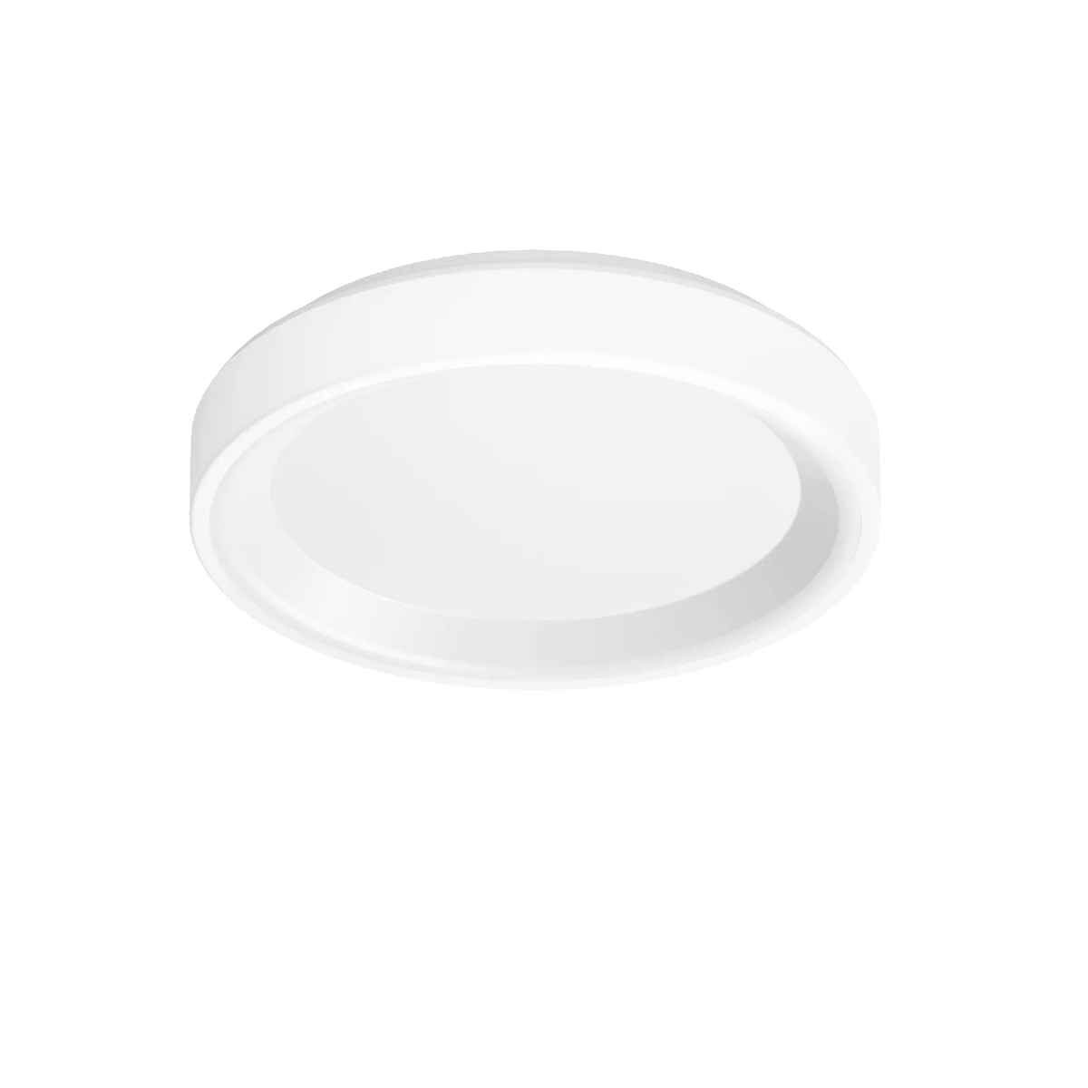 Faro a soffitto Iside Parete Linea Light con design moderno, montato a parete, con finitura bianca e diffusore in vetro.