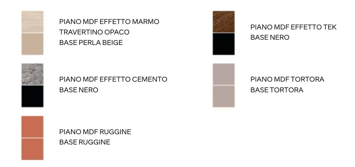 Tavolino da salotto Flux Ikone in vetro e metallo, design moderno e elegante, ideale per il soggiorno contemporaneo.