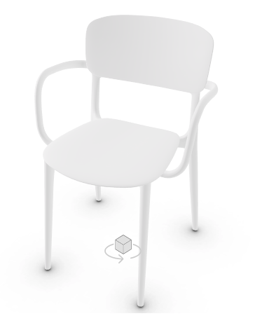 Liberty con braccioli Calligaris