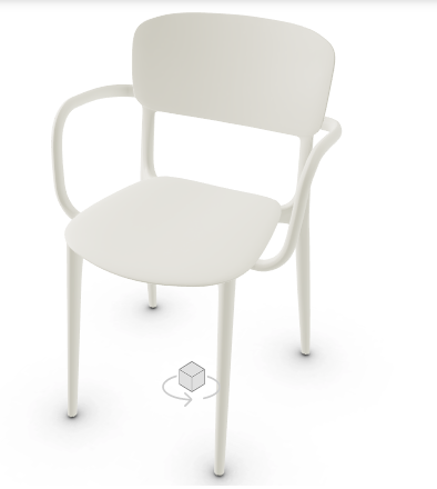 Liberty con braccioli Calligaris